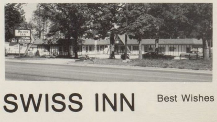 Swiss Inn - Vintage Yearbook Ad